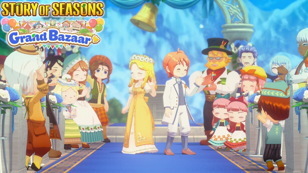 Cutscene Melamar & Menikah Maple - Story of Seasons : Grand Bazaar