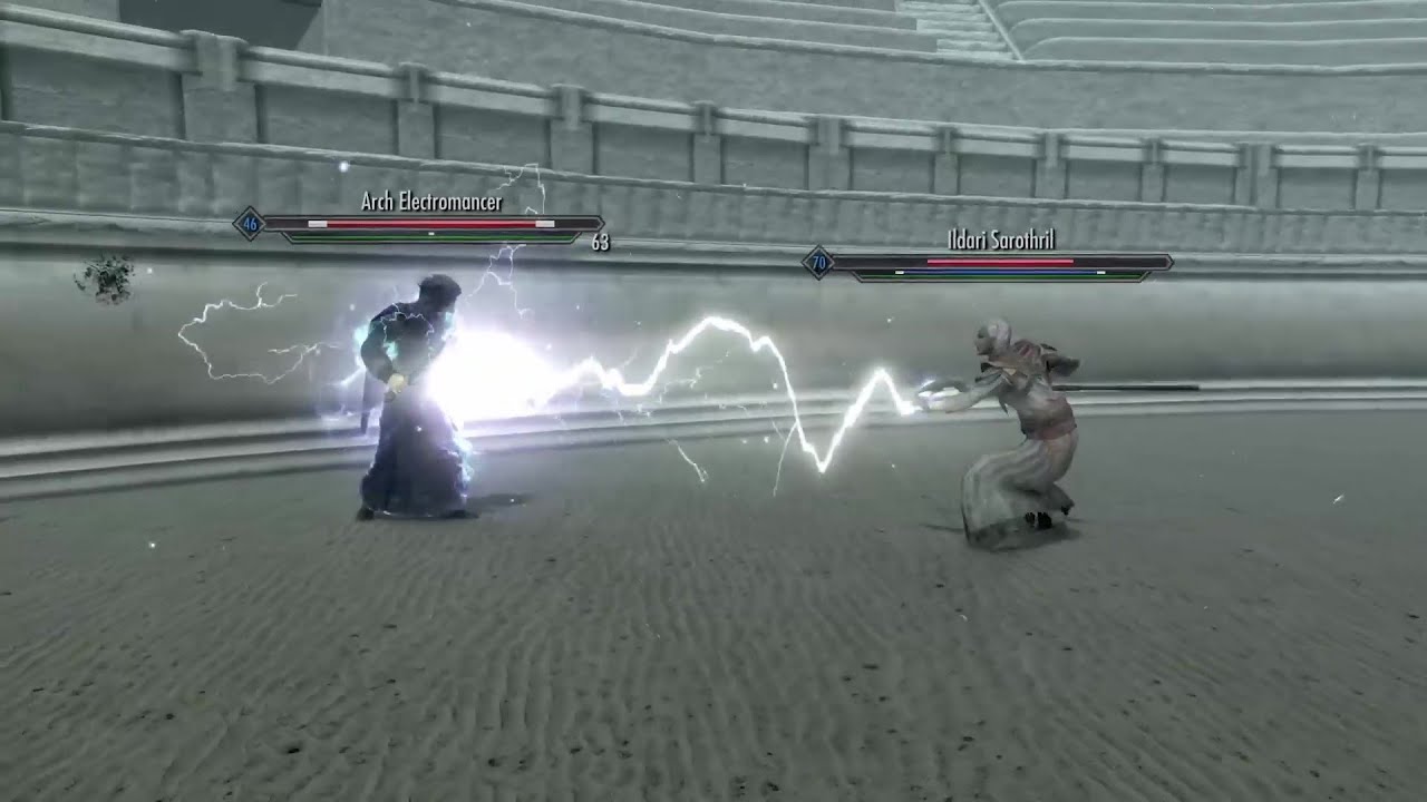 Skyrim Battles - Arch Electromancer vs. Pyromancer, Ildari, Zahkriisos, and more