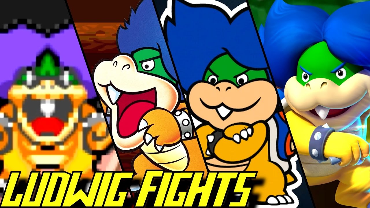 Evolution of Ludwig von Koopa Battles (1988-2017)