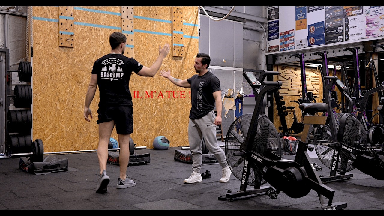 Ma PREMIERE fois au CrossFit - @mattrainer.p m'a mis un TOUR D'AVANCE
