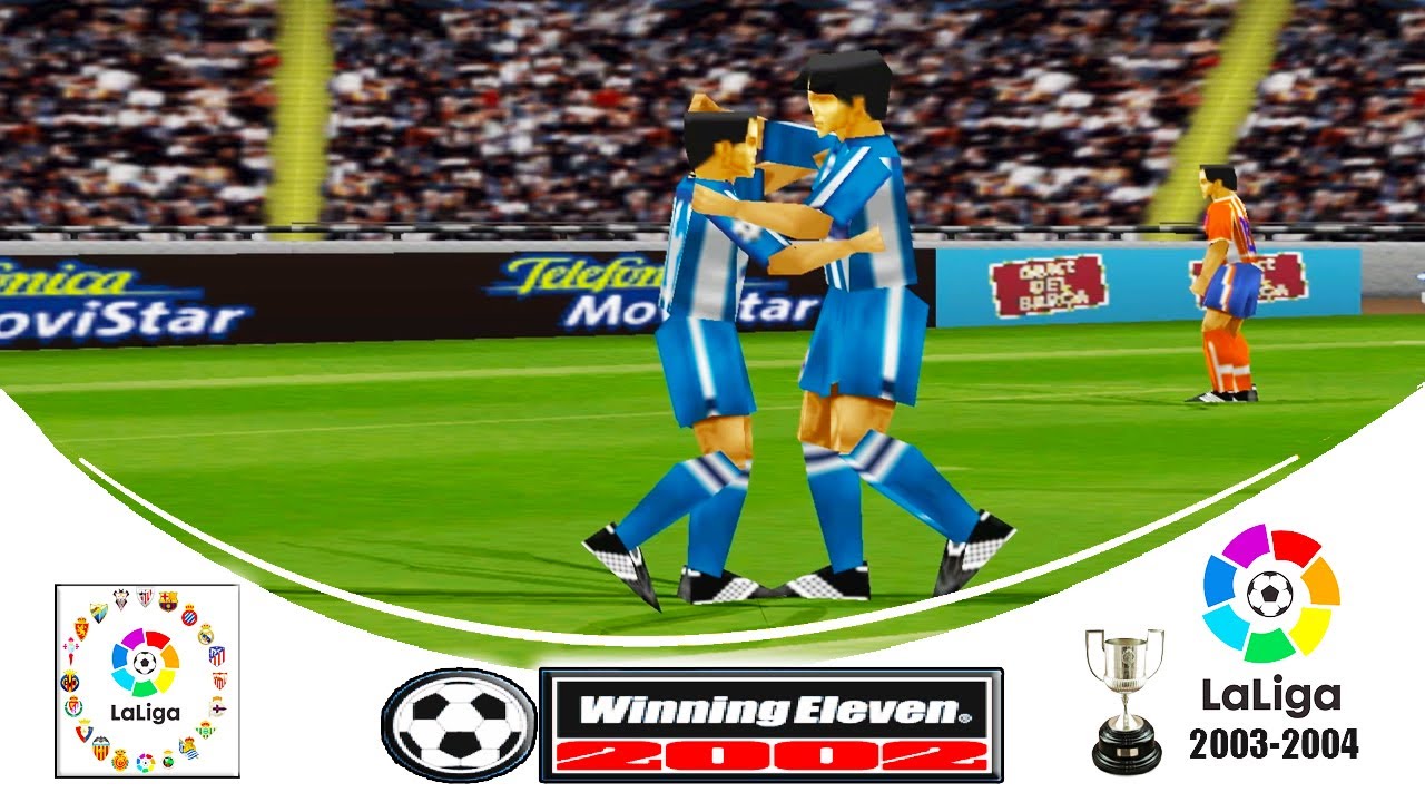 La Coruna x Atletico de Madrid - La Liga WEHispano 2003-2004 - Winning Eleven 2002