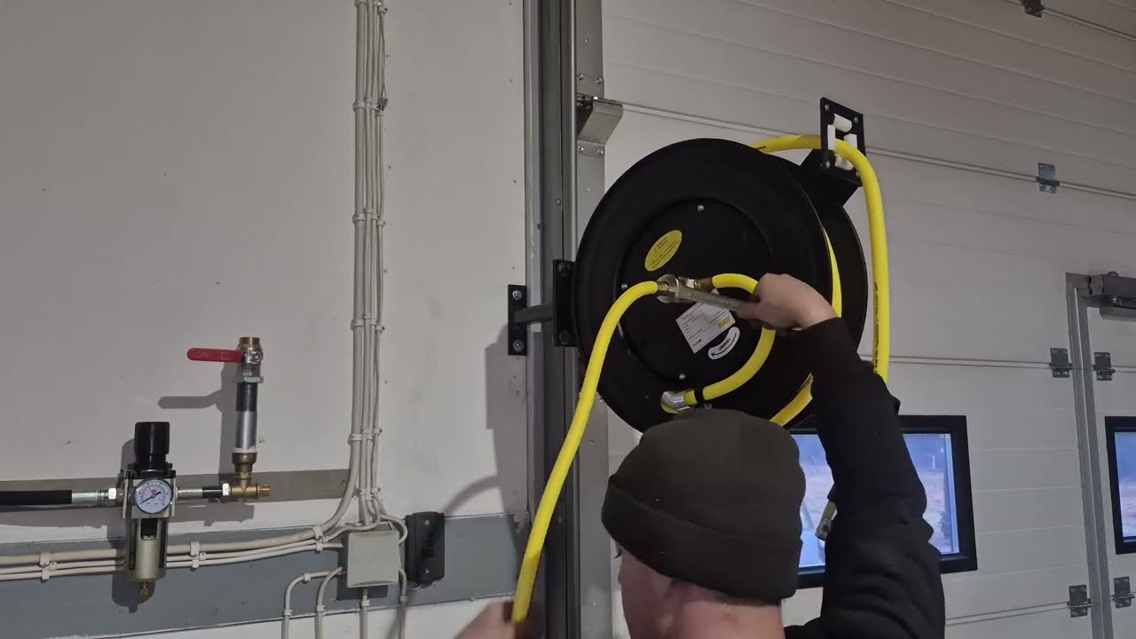 Building Compressed Air System in My Workshop | DIY Workshop Project