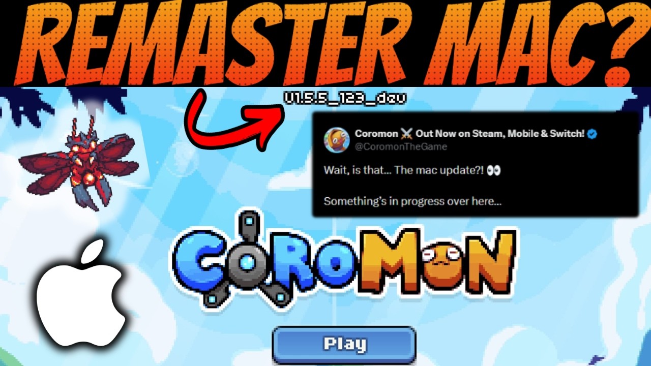 Coromon Drops HUGE Tease | MAC Version Getting the REMASTER!
