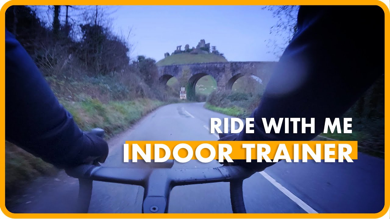 This Ride Wasn't All Wet 🚴‍♂️🌧️ Winter Endurance Ride Along | Steady Indoor Trainer POV Ride ASMR