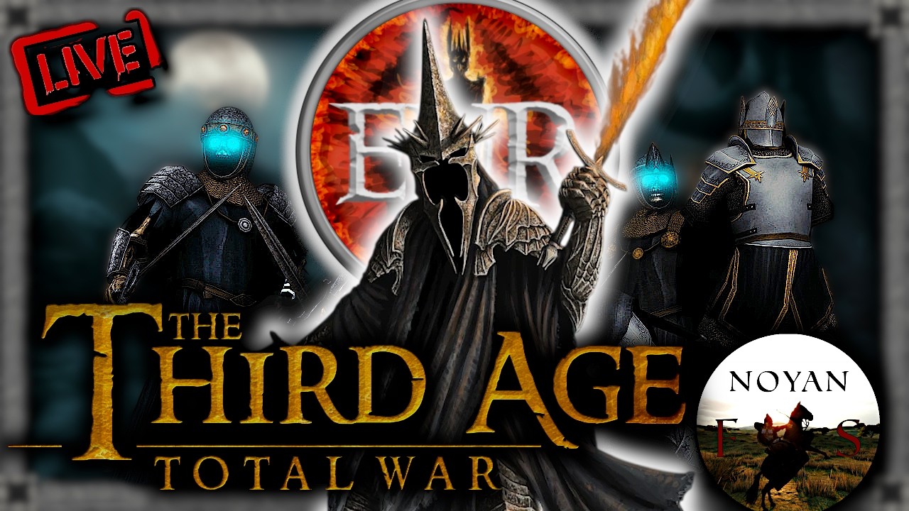 A ZAPOWIADAŁO SIĘ ŁATWO! *ANGMAR* (Third Age Total War - EUR 2.0) | Stream🔴#2