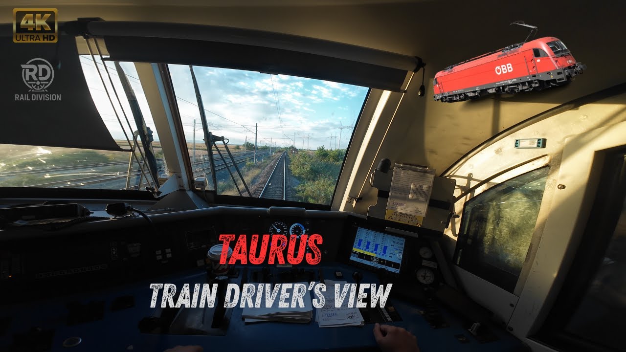 | 4K | TRAIN DRIVER’S POV | SIEMENS TAURUS | Batajnica-Golubinci 🚆