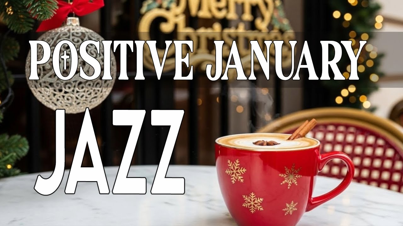 Positive January Jazz ☕ Winter Café Atmosphere for Calm Momentum, Quiet Stability & Cozy Balance 🎶