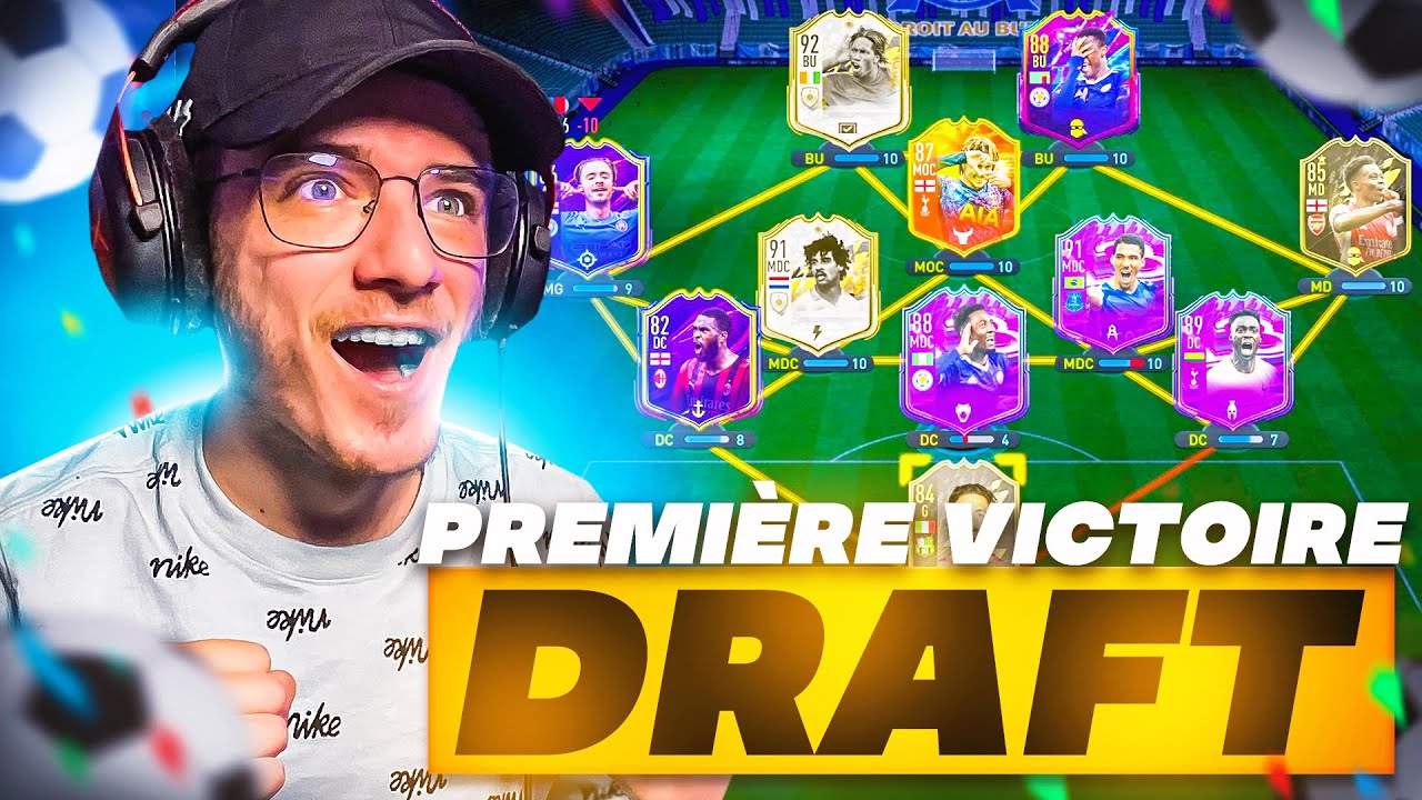 Ma PREMIÈRE VICTOIRE en DRAFT sur FIFA 22 !