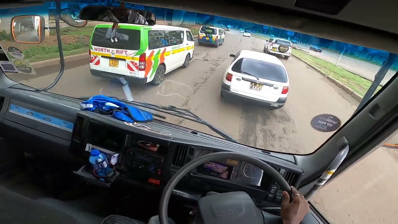 Fast drive| POV truck driving Isuzu frr90 from Msa Rd to Trademark Suites part 2