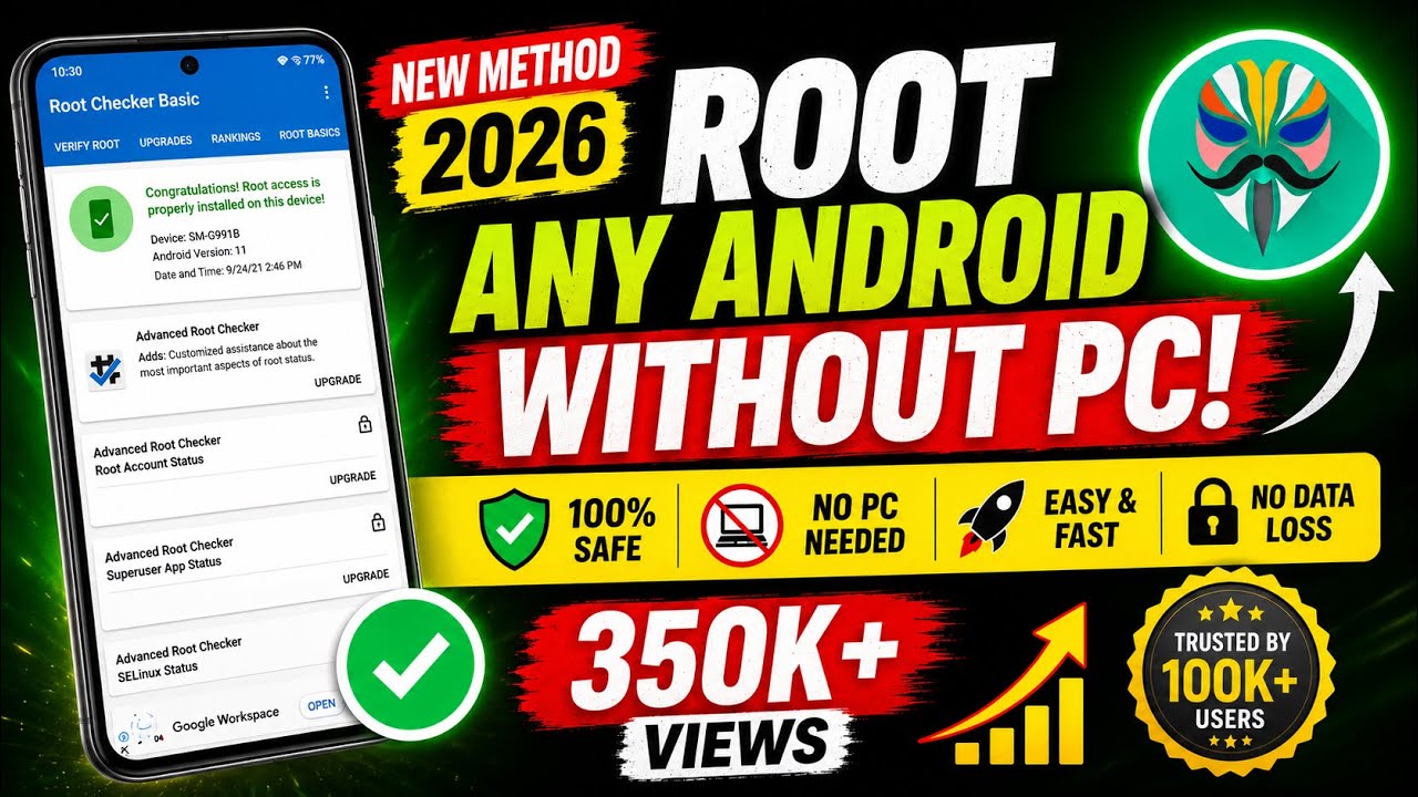🔥 How To Root Any Android Device Without Pc !! Root android phone without computer 🔥