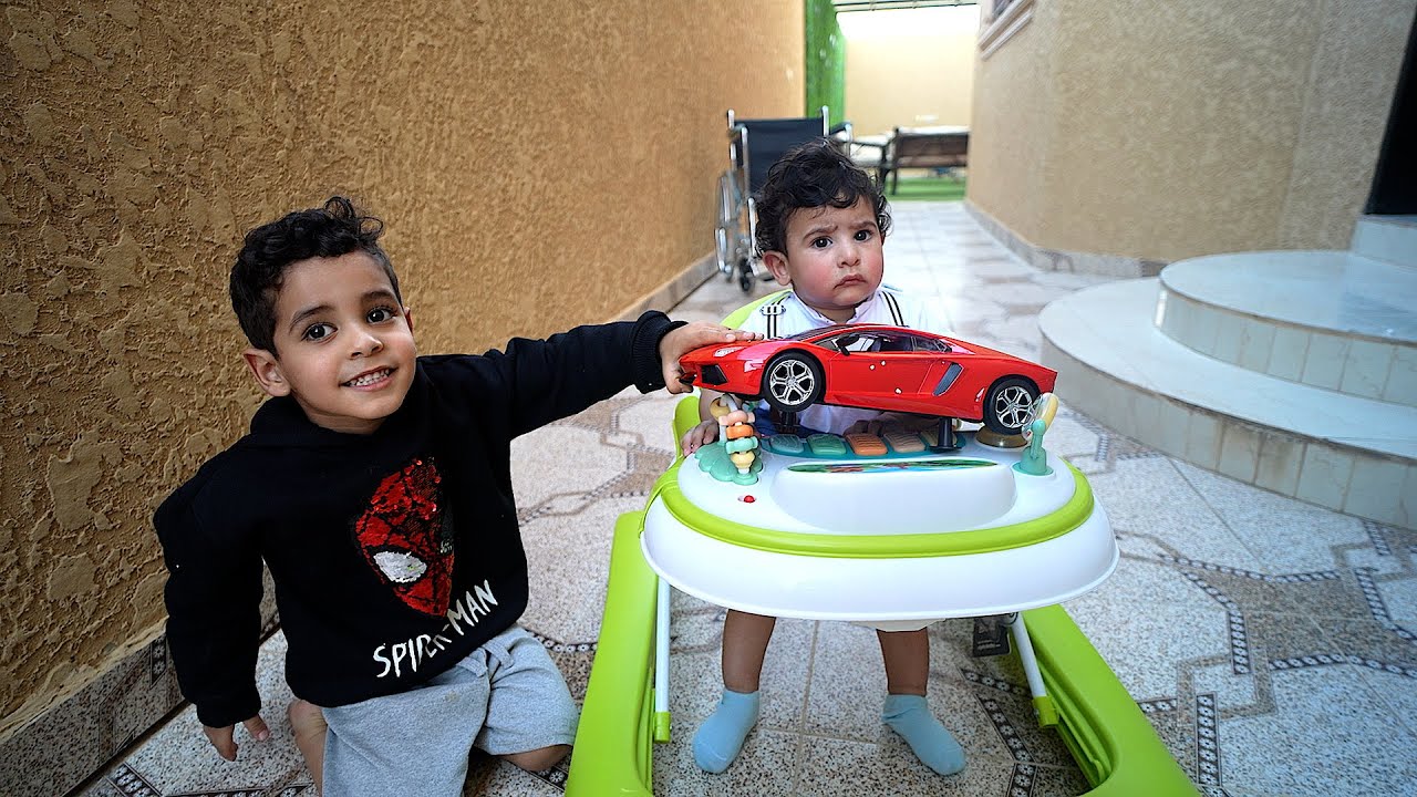 البيبي جاء لبيتنا شوفوا عبودي ايش سوا !