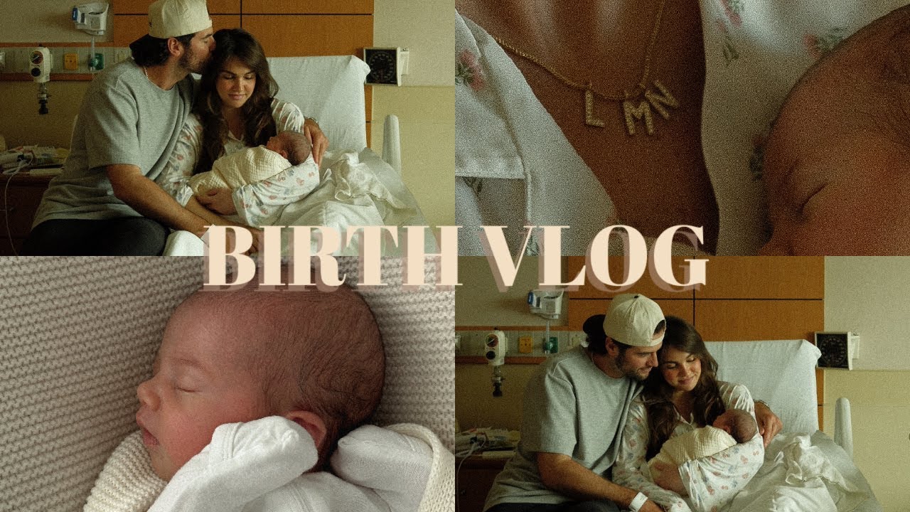 BIRTH VLOG | labor & delivery of our third baby