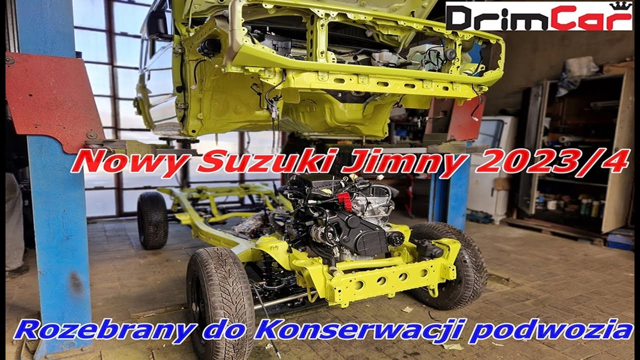 Suzuki Jimny Pro 2023-2024  Rozebrany na części pierwsze , do konserwacji w jakości DrimCar Dębica.