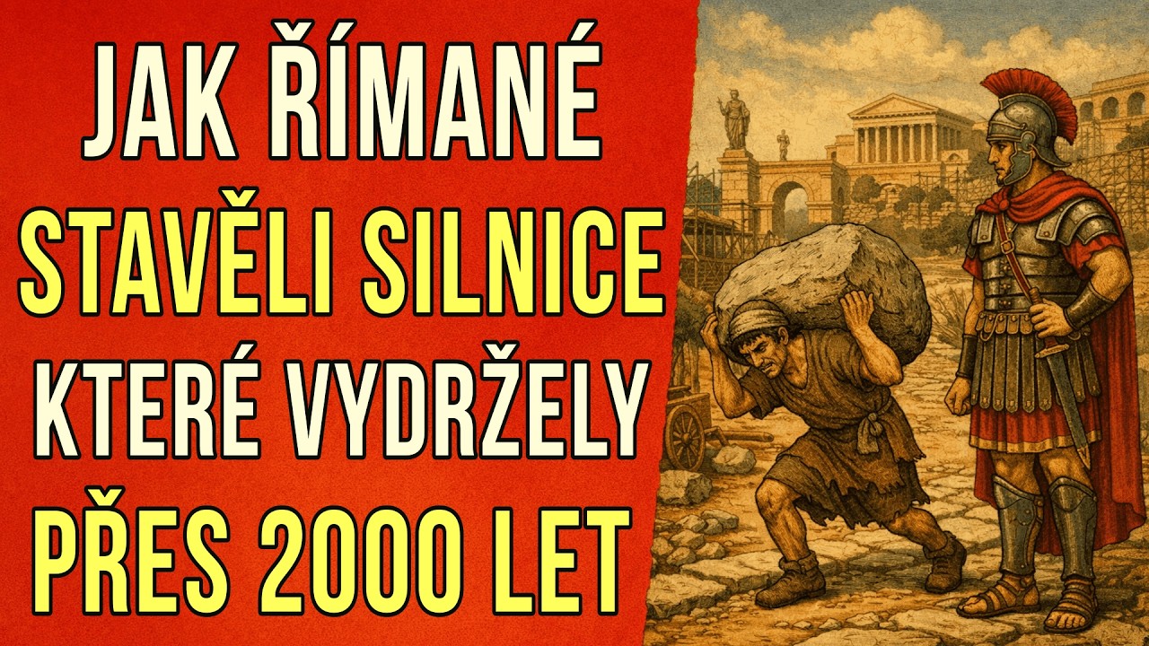 Jak Římané stavěli silnice, které vydržely přes 2000 let