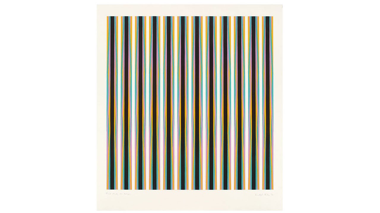 Bridget Riley Drawings: From the Artist’s Studio