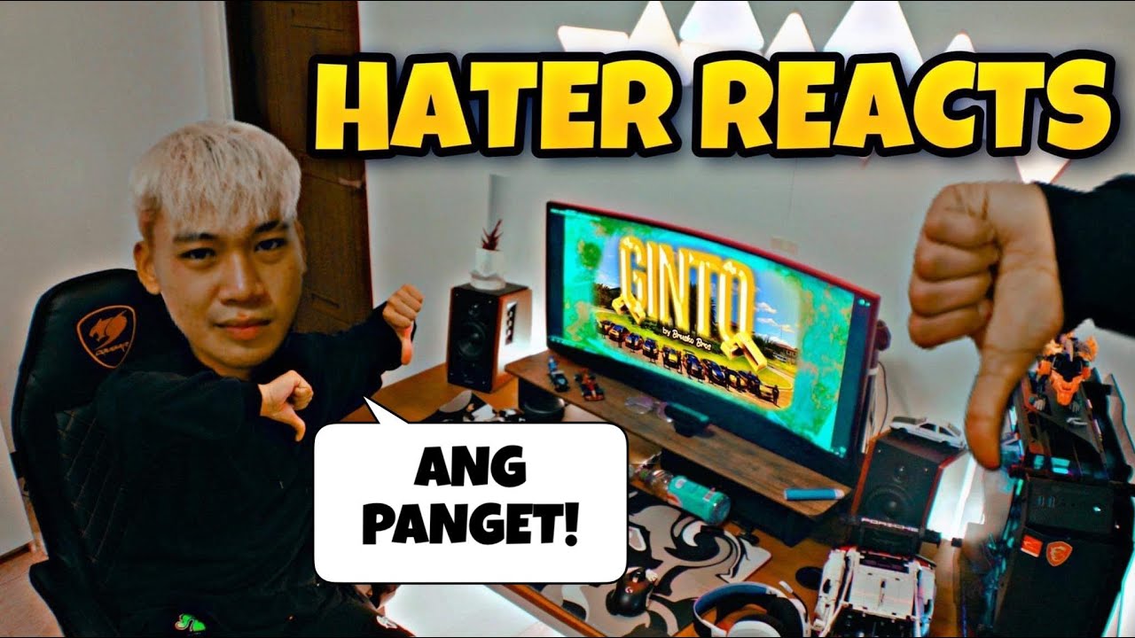 HATER REACTS TO BRUSKOBROS "GINTO" MUSIC VIDEO!!