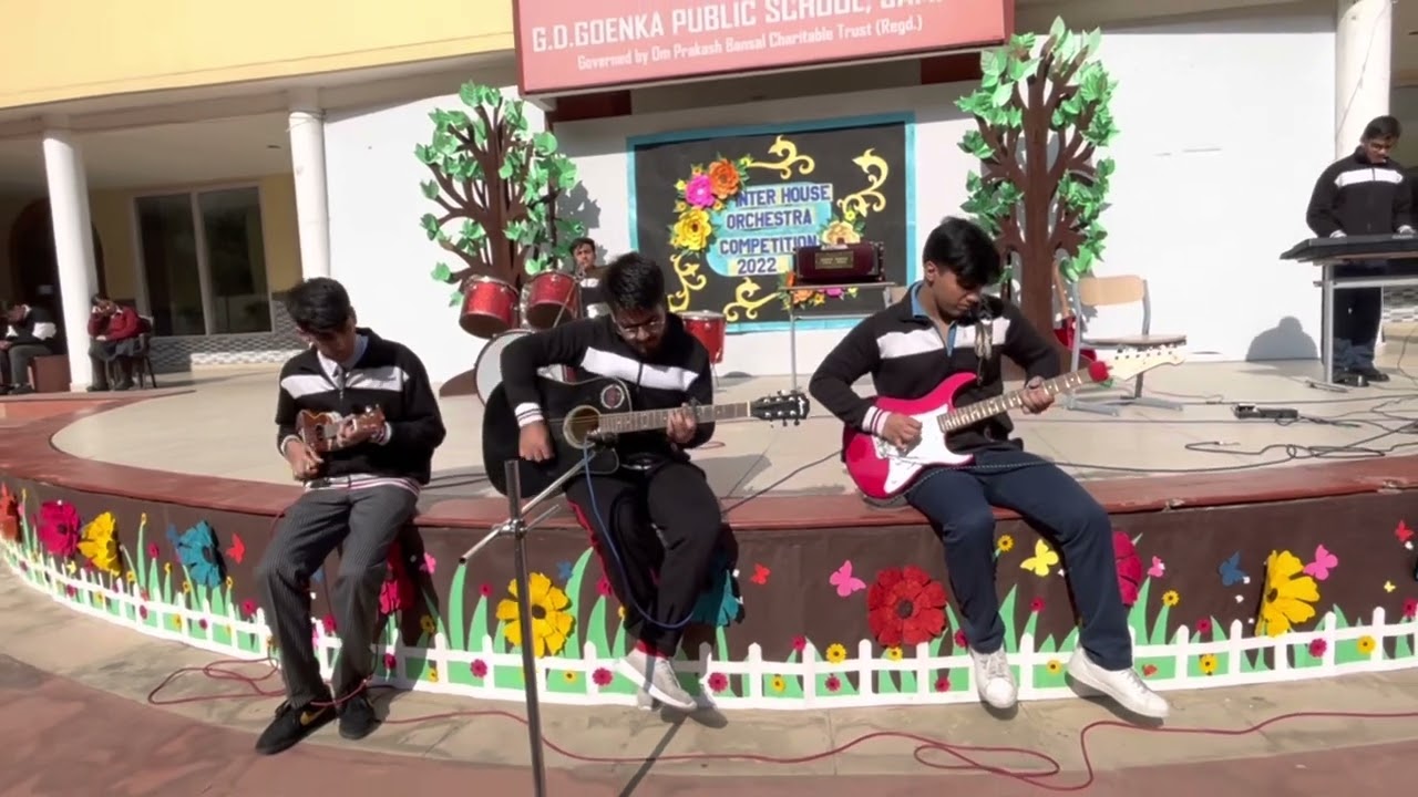 Inter House Orchestra Competition (25 November 2022 ) G.D Goenka Public School, Jammu