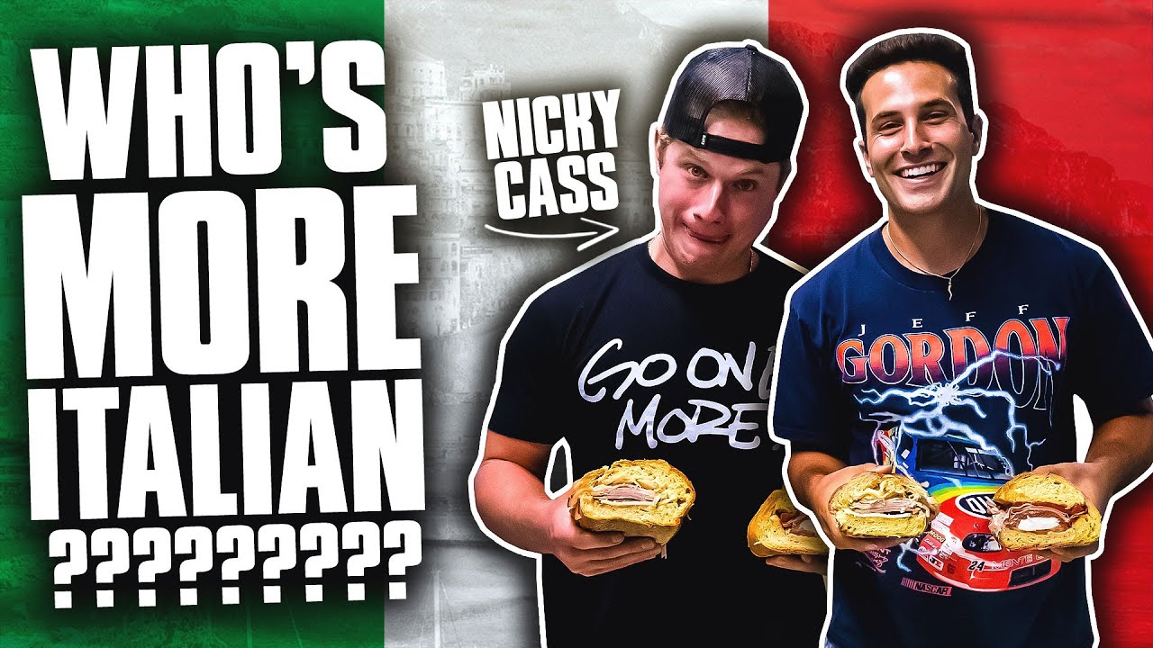 MAKING SUBS WITH THE MOST ITALIAN GUY ON TIKTOK!! (NICKY CASS)