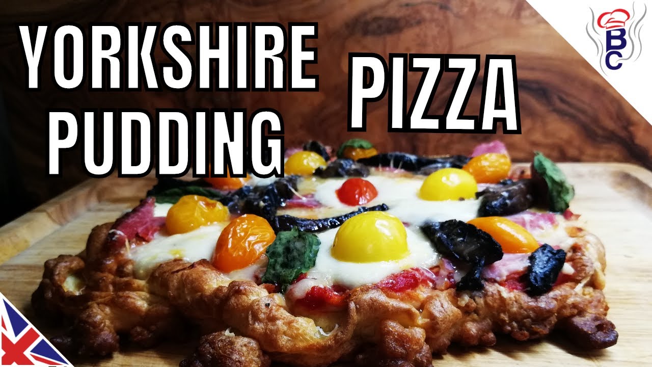 British Traditional Yorkshire Pudding Recipe Pizza Yorkshire Pudding Food Idea