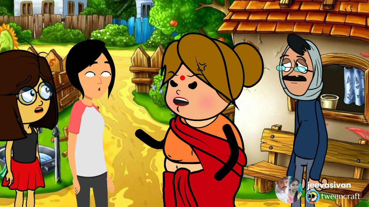part-245:Thoothukudislang cartoon entertainment video |villagelife|villagestory @jeevasivanlifestyle