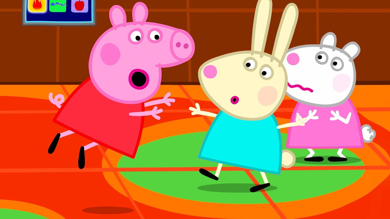 A sala de RV da Peppa se transformou em LAVA! 🔥 Contos da Peppa Pig 🐽 Peppa Pig Português Brasil