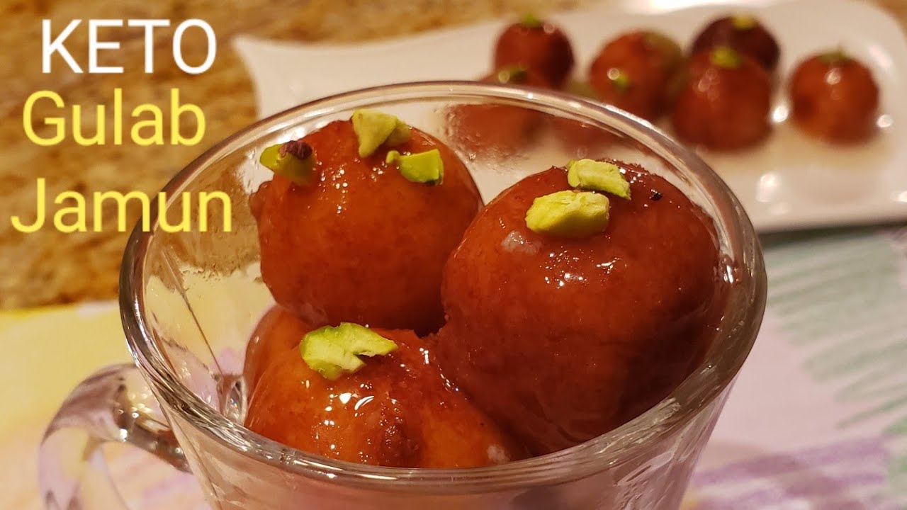 KETO Gulab Jamun | Low Carb Indian sweet | Gluten free | PandeyGcooking