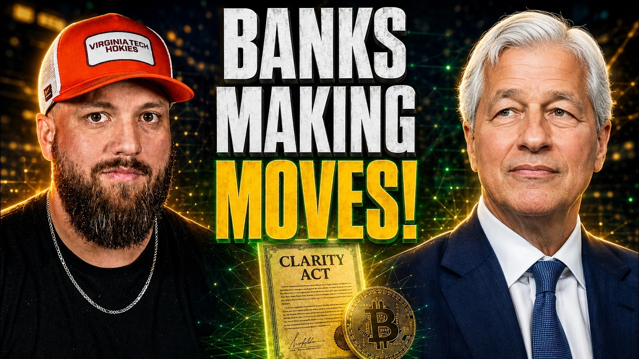 🚨 BIG BANKS Quietly Betting on the Clarity Act!
