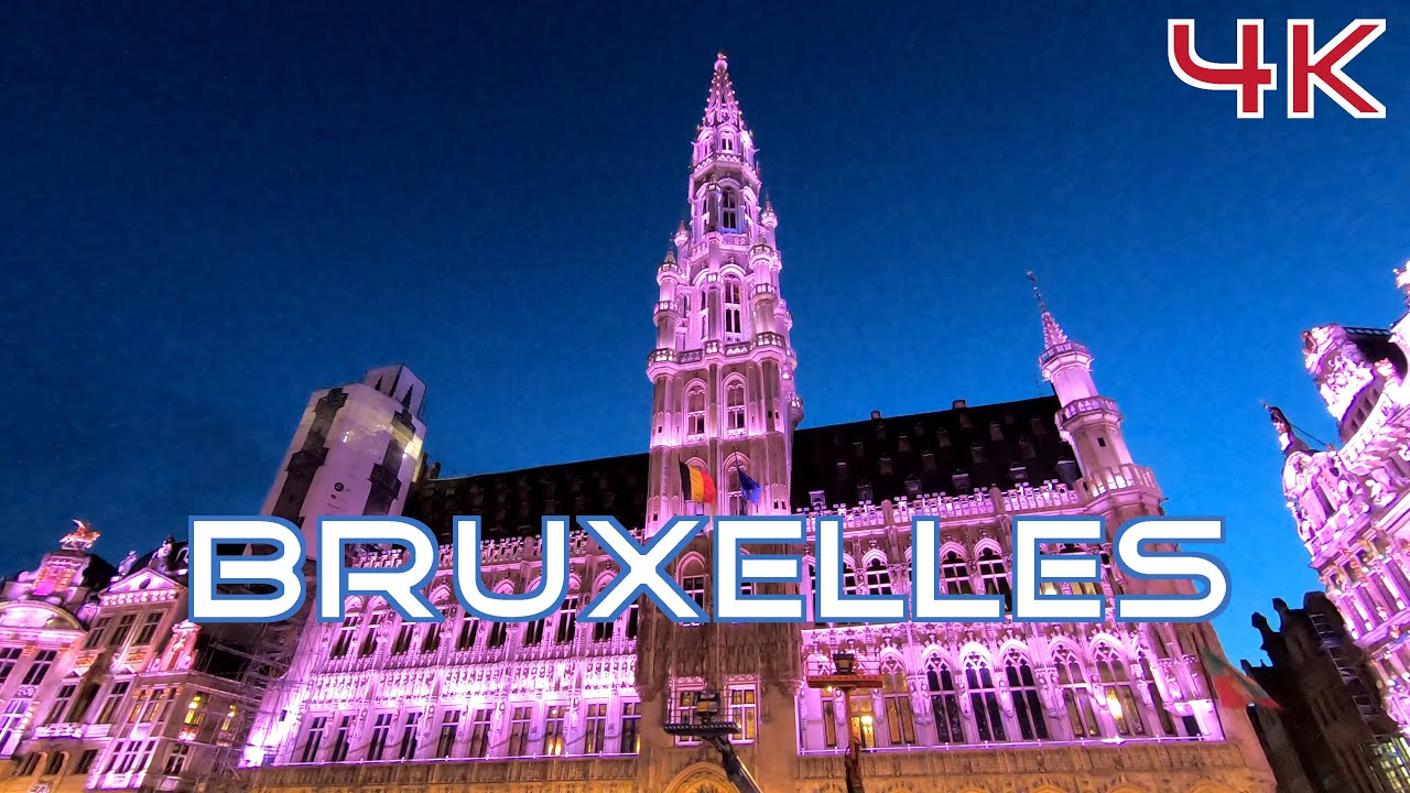 Best of Brussels, Belgium 4k 60fps UHD