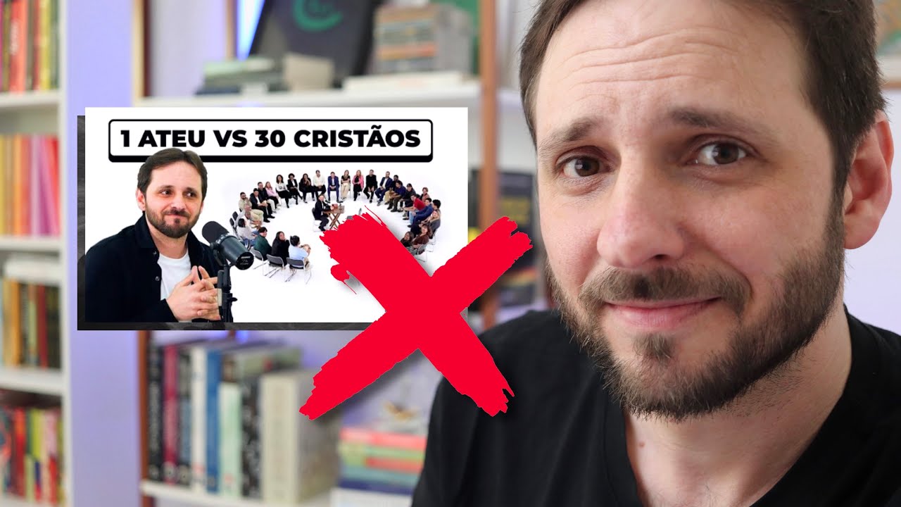 V&Atilde;O ME CANCELAR POR CAUSA DO DEBATE? (1 ATEU VS. 30 CRIST&Atilde;OS)