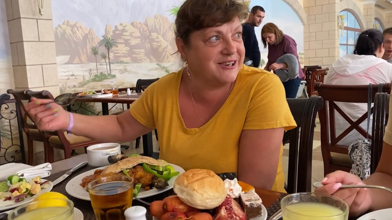 ЕГИПЕТ / ОБЕД В ОТЕЛЕ IL MERCATO ШАРМ ЭЛЬ ШЕЙХ / ПЛЯЖ PALMA BEACH