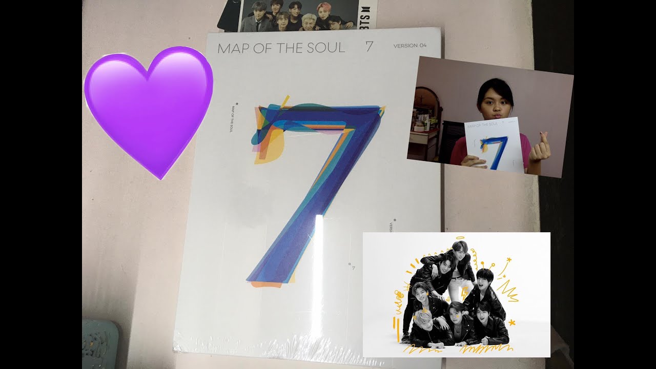 BTS Map of the Soul 7 Unboxing 😀💜✨