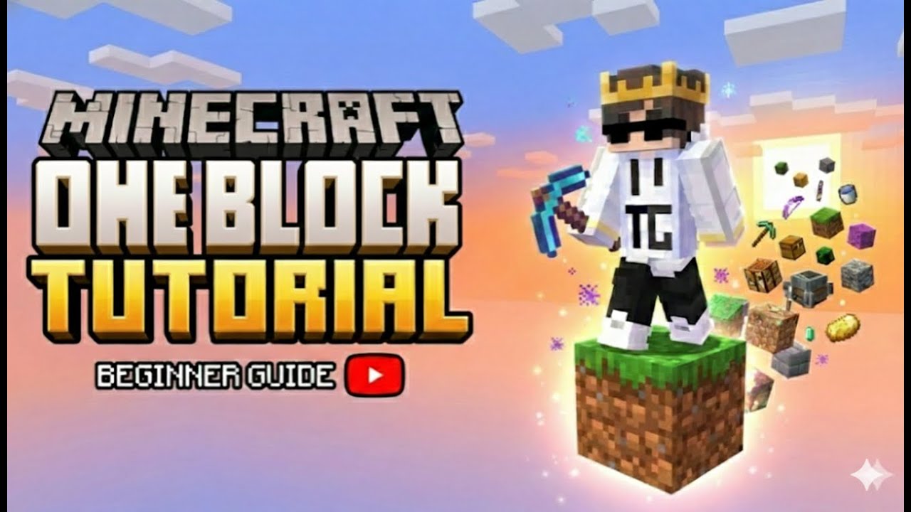 How to play ONE BLOCK in Minecraft PE 1.21 (android/ios) super easy trick