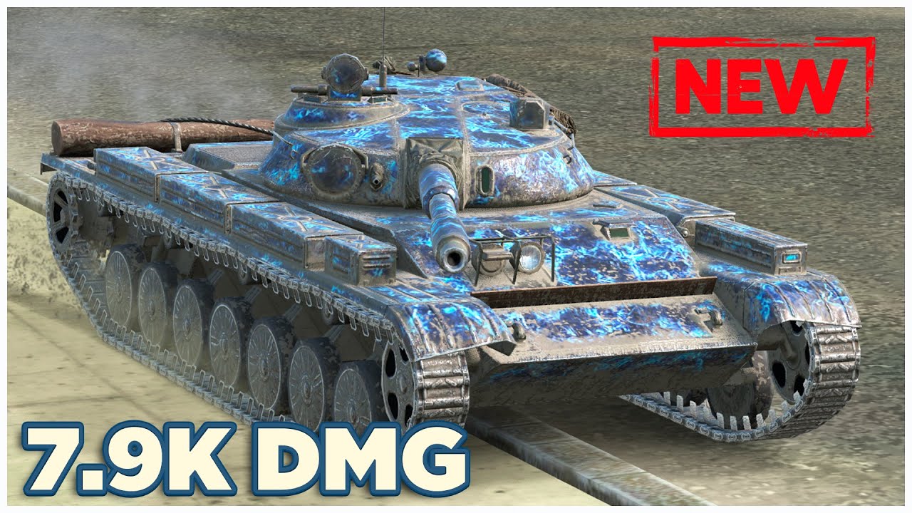Т-100 ЛТ • 7.9К УРОНА • 4 ФРАГА • WoT Blitz