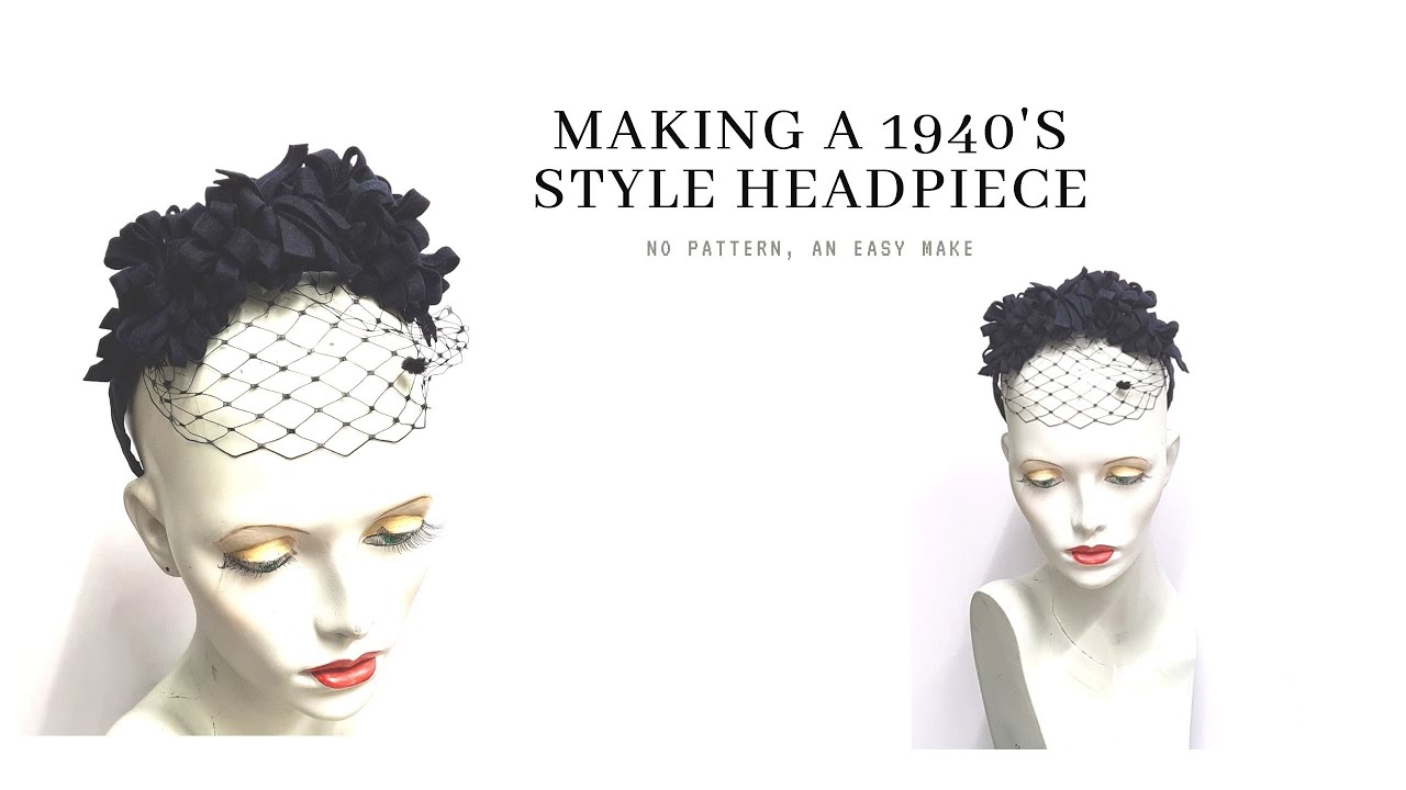 Make a 40s style headband.