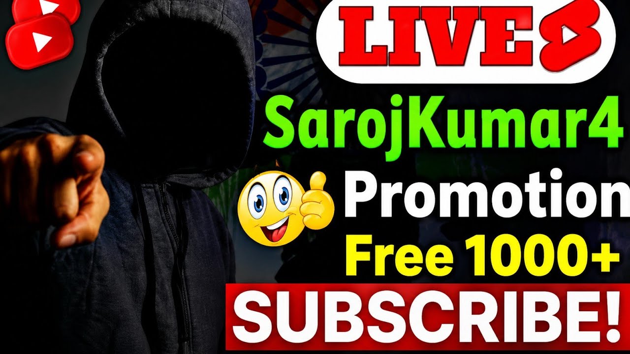 🛑Live Channel Promotion🎉🎉|| 200 + SUBSCRIBERS FREE🔥🔥|| 2 मिनट