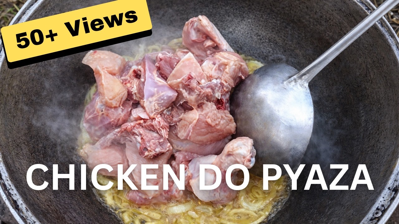 Chicken Do Pyaza – A Traditional Afghan Food