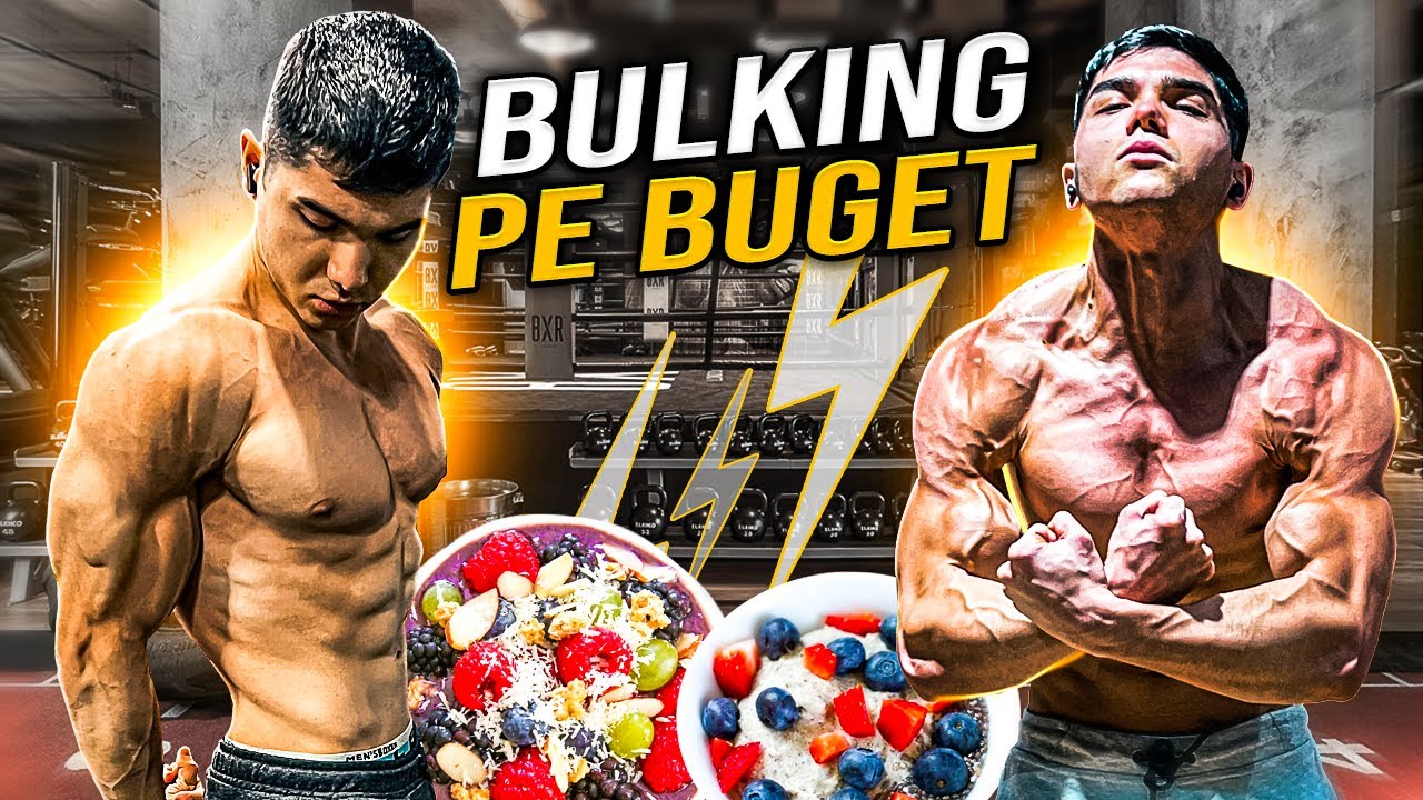 CUM PUN MASA MUSCULARA PE BUGET LA 19 ANI?! TOATE MESELE MELE + CUMPARATURI IN SUPERMARKET