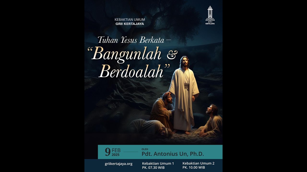 Pdt. Antonius Steven Un  (Tuhan Yesus Berkata 