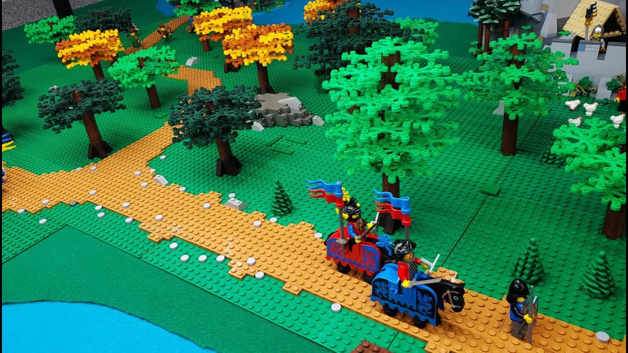 LEGO TREES! | Building Our Castle Forest