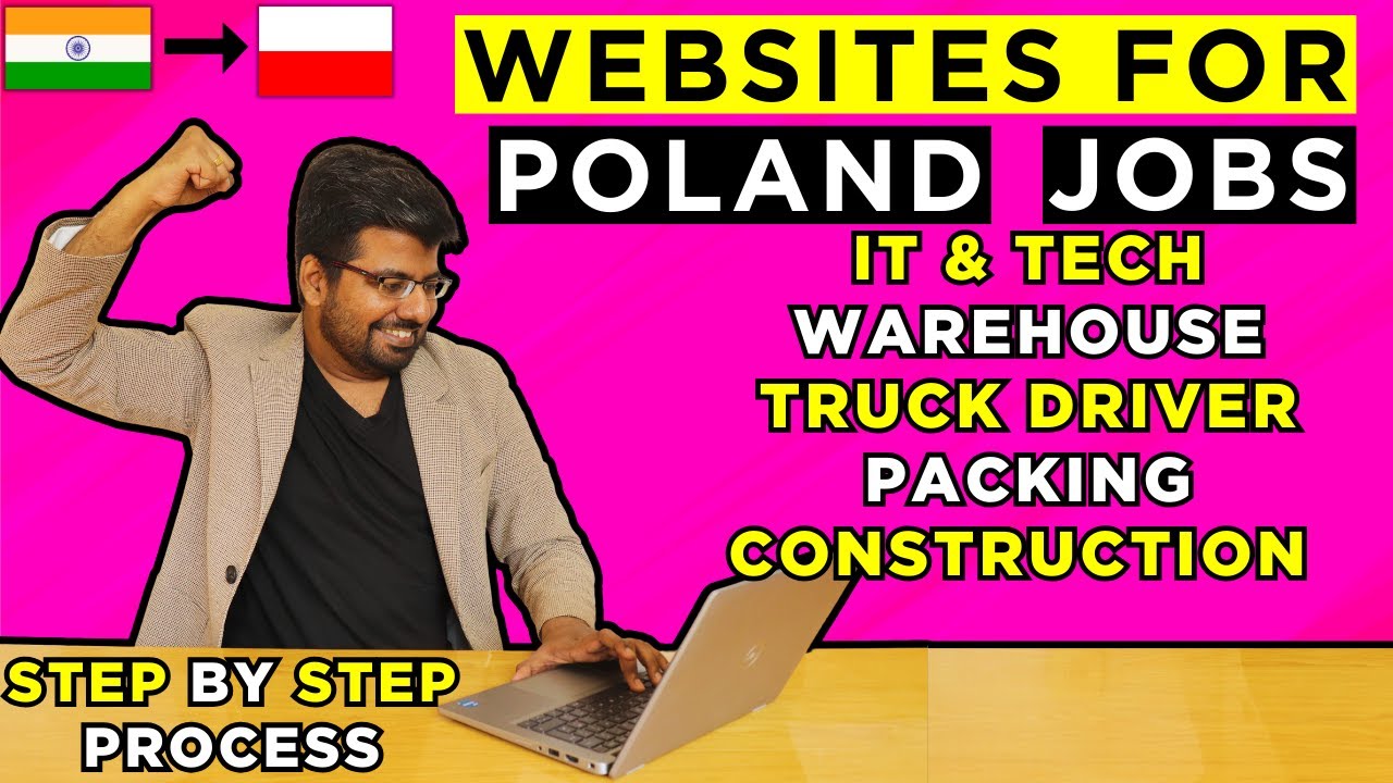 How to Apply for Jobs in Poland from India | Step-by-Step Guide to Top Job Portal | Job search Tips
