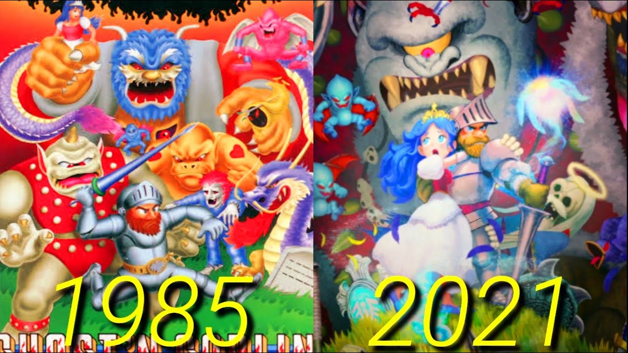 Evolution Of Ghosts 'n Goblins 1985~2021