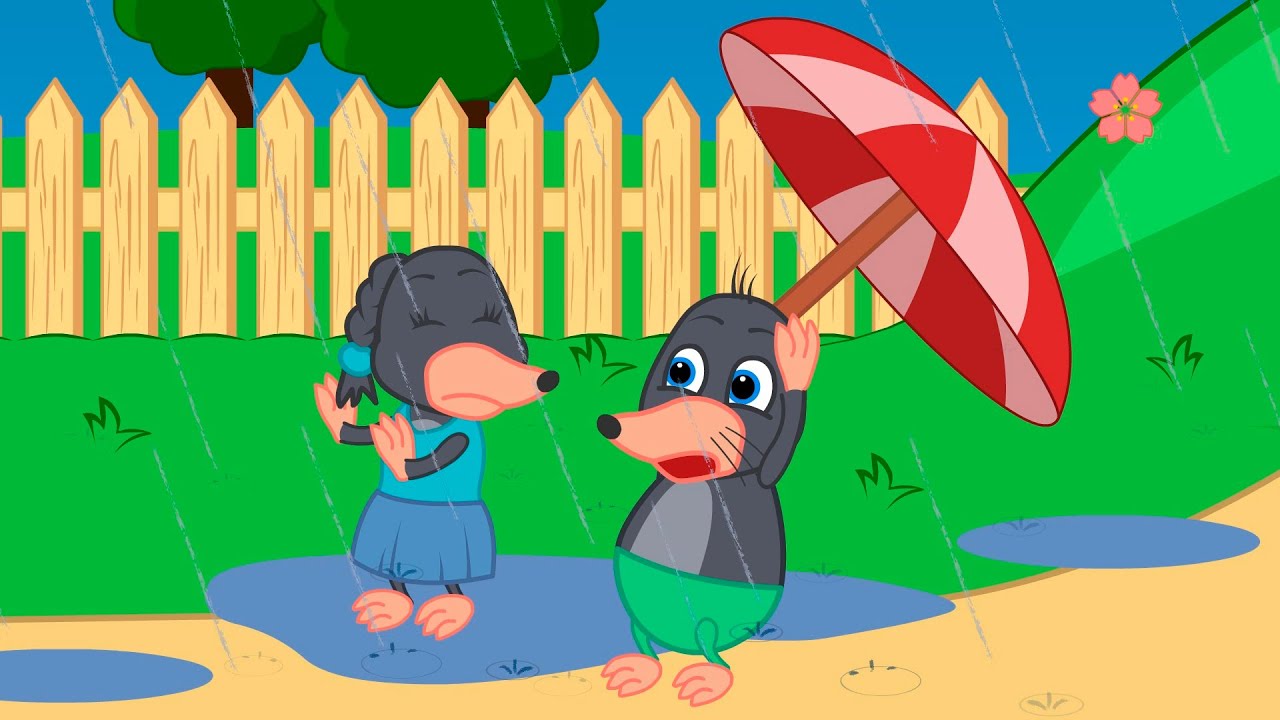 Benny Mole en Français - Le parapluie est emporté par le vent Animé 2024