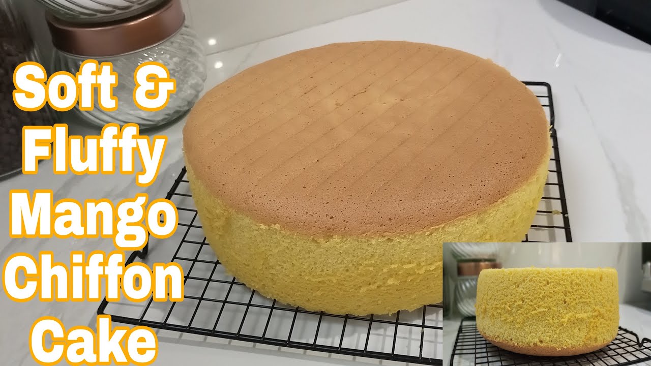 How to make Mango Chiffon Cake l MimilouKitchen