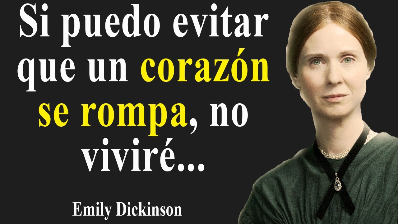 Las mejores citas de Emily Dickinson sobre la vida y la inmortalidad que te harán pensar
