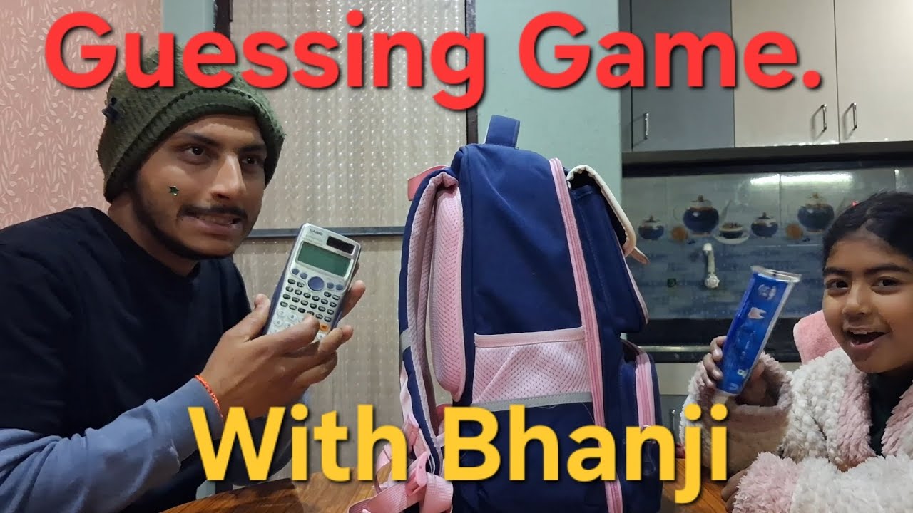 Guessing game with my Bhanji 😊| Fun and cute moments