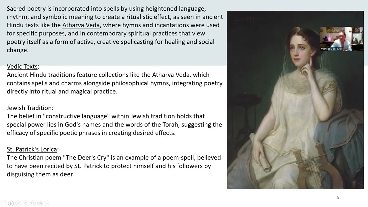 Polyhmnia and Sacred Poetry