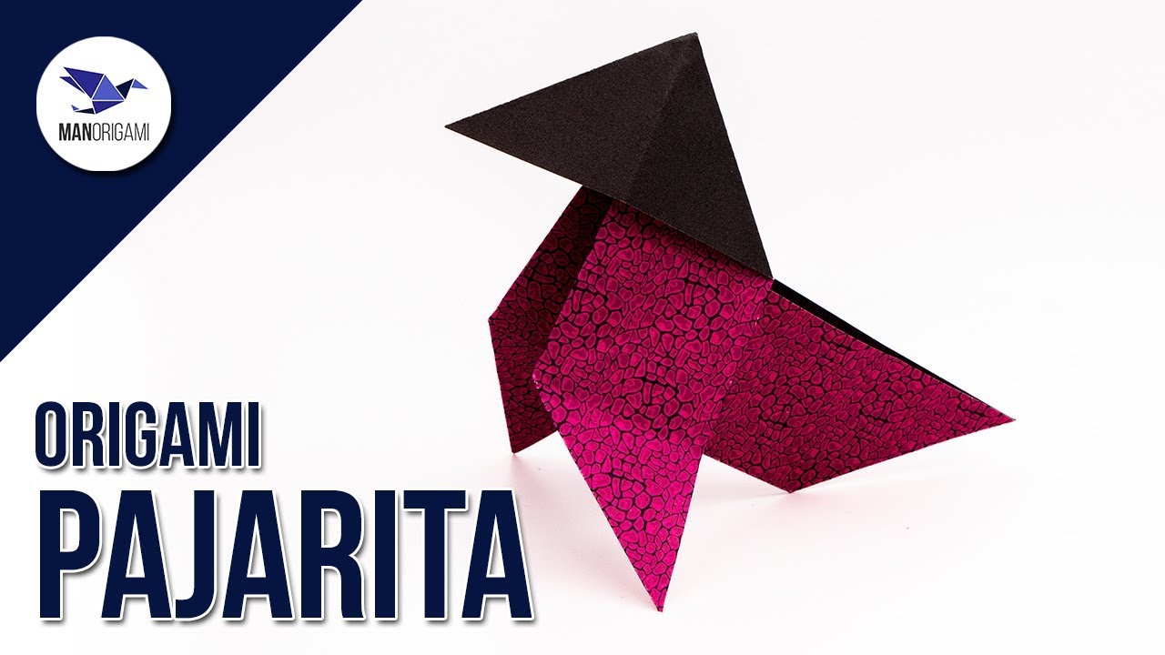 How to make a paper Pajarita (polygon bird) - Origami Tutorial