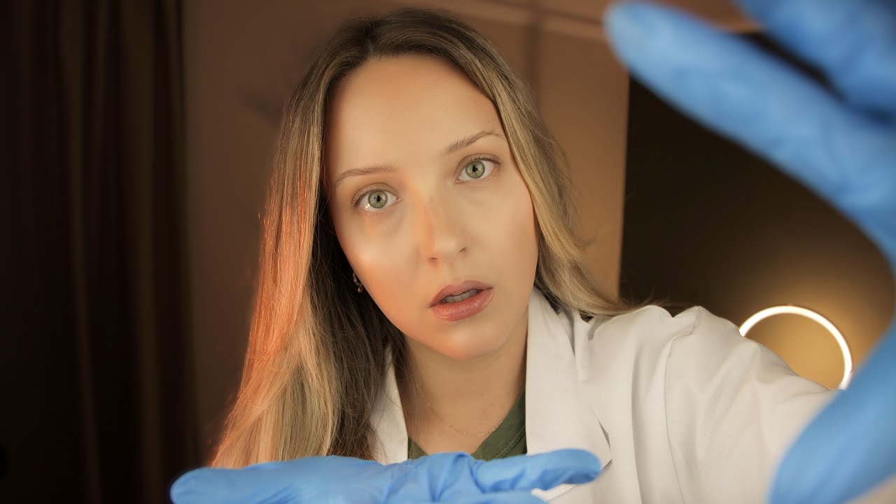 ASMR Head to Toe Posture Fixing, Camera Tilting, Subtle Corrections, Gentle Face Touching, Measuring