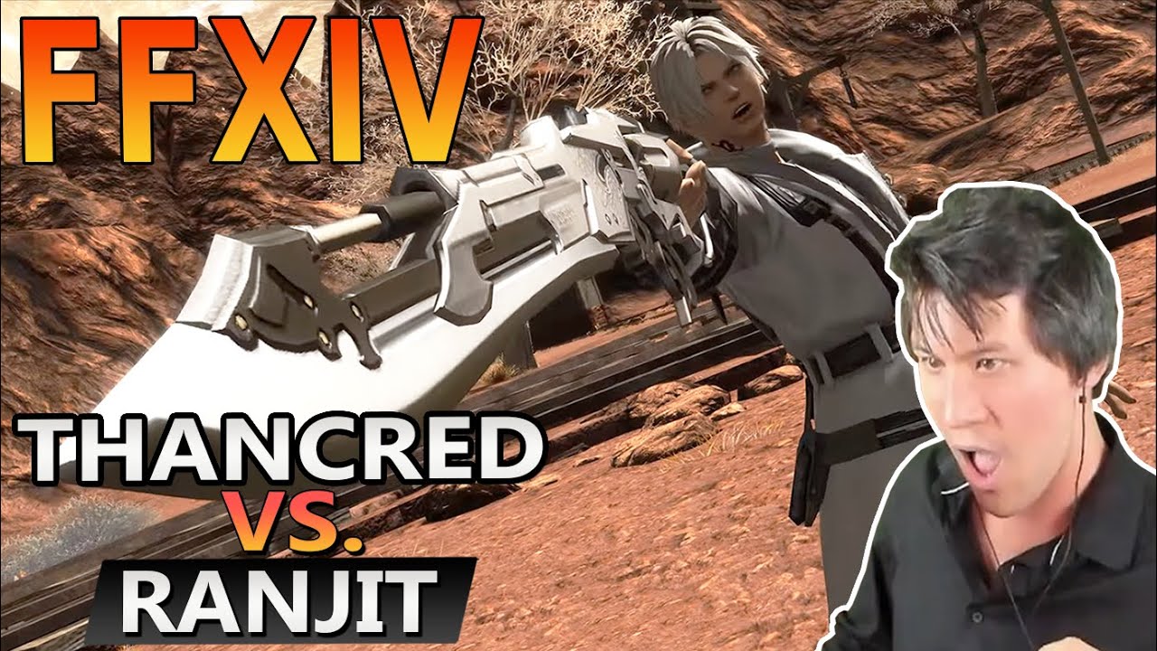 FFXIV: Thancred vs. Ranjit Boss Fight &Reaction (FF14 Shadowbringers)