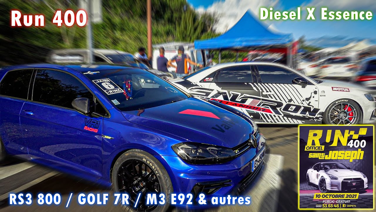 Le RETOUR du RUN 400 ! - RS3 800+ / GOLF 7.R 600+ / M3 E92... 😈🚀🚀